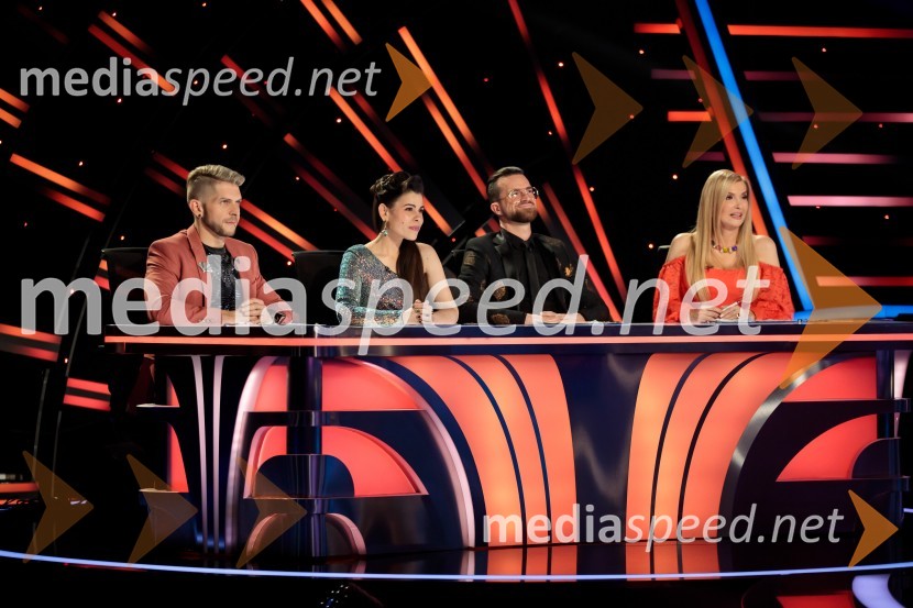  Klemen Bunderla, radijski voditelj, radio Aktual;  Ana Maria Mitić, stand up komičarka;  Andrej Škufca, štirikratni svetovni plesni prvak in plesni sodnik;  Helena Blagne, pevkaZnan obraz ima svoj glas, 6. oddaja