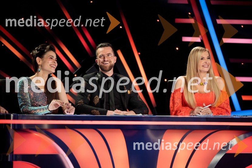  Ana Maria Mitić, stand up komičarka;  Andrej Škufca, štirikratni svetovni plesni prvak in plesni sodnik;  Helena Blagne, pevkaZnan obraz ima svoj glas, 6. oddaja