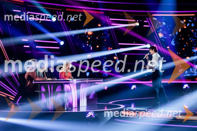  Klemen Bunderla, radijski voditelj, radio Aktual;  Ana Maria Mitić, stand up komičarka;  Helena Blagne, pevka;  Rok Piletič, BQLZnan obraz ima svoj glas, 6. oddaja