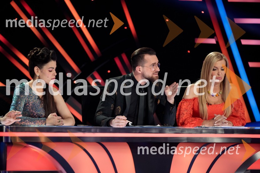  Ana Maria Mitić, stand up komičarka;  Andrej Škufca, štirikratni svetovni plesni prvak in plesni sodnik;  Helena Blagne, pevkaZnan obraz ima svoj glas, 6. oddaja