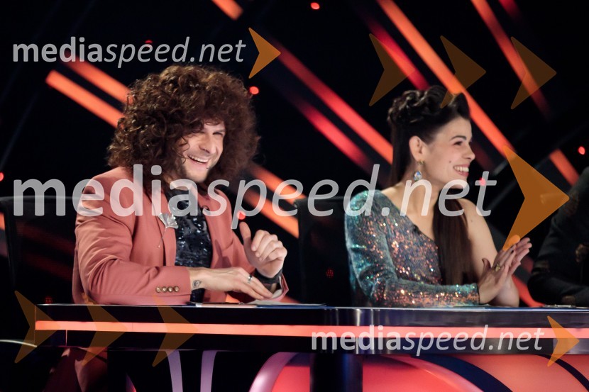  Klemen Bunderla, radijski voditelj, radio Aktual;  Ana Maria Mitić, stand up komičarkaZnan obraz ima svoj glas, 6. oddaja