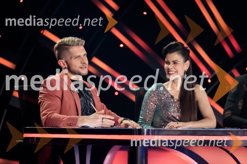  Klemen Bunderla, radijski voditelj, radio Aktual;  Ana Maria Mitić, stand up komičarkaZnan obraz ima svoj glas, 6. oddaja