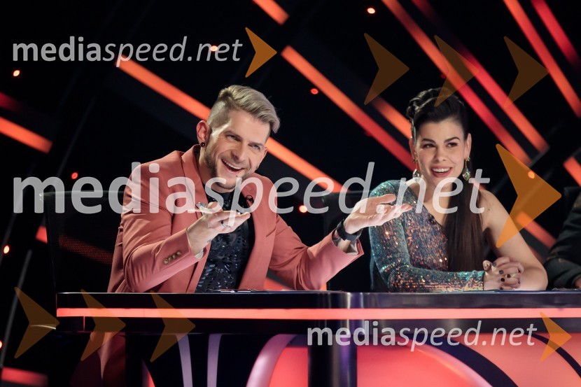  Klemen Bunderla, radijski voditelj, radio Aktual;  Ana Maria Mitić, stand up komičarkaZnan obraz ima svoj glas, 6. oddaja