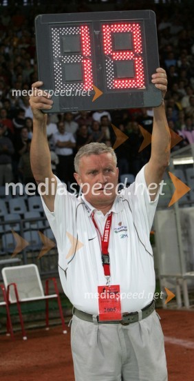 Oznanitev zadnjih 19.minutStipe Balajič poslovilna tekma