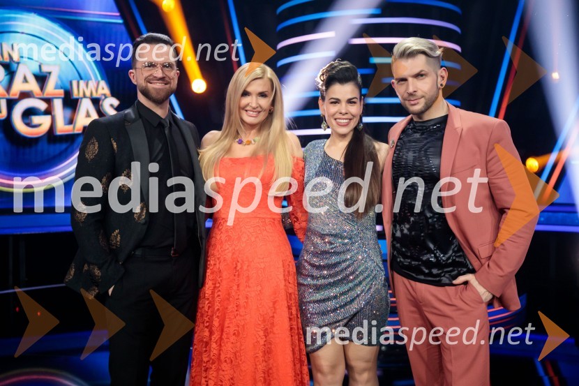  Andrej Škufca, štirikratni svetovni plesni prvak in plesni sodnik;  Helena Blagne, pevka;  Ana Maria Mitić, stand up komičarka;  Klemen Bunderla, radijski voditelj, radio AktualZnan obraz ima svoj glas, 6. oddaja