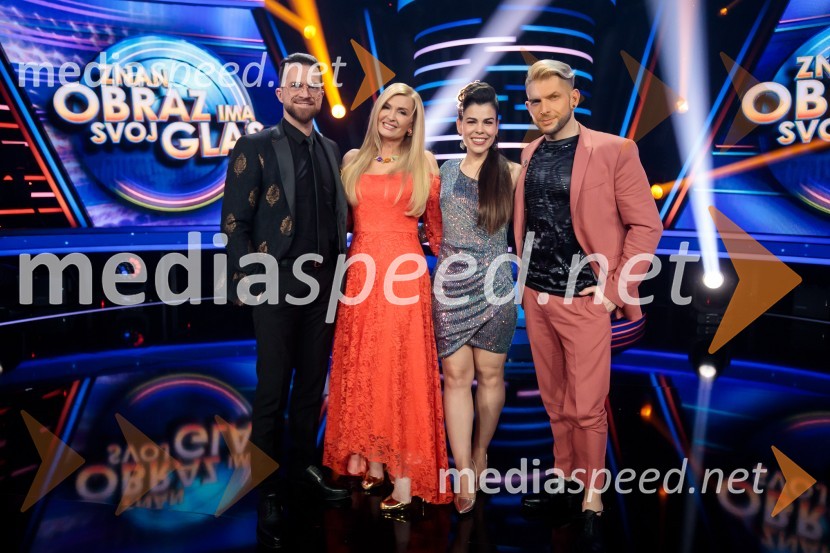  Andrej Škufca, štirikratni svetovni plesni prvak in plesni sodnik;  Helena Blagne, pevka;  Ana Maria Mitić, stand up komičarka;  Klemen Bunderla, radijski voditelj, radio AktualZnan obraz ima svoj glas, 6. oddaja