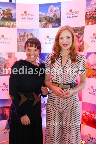 mag. Petra Stušek, direktorica, Turizem Ljubljana;  Mojca Mavec, voditeljica20. obletnica predstavništva Hrvaške turistične skupnosti v Sloveniji