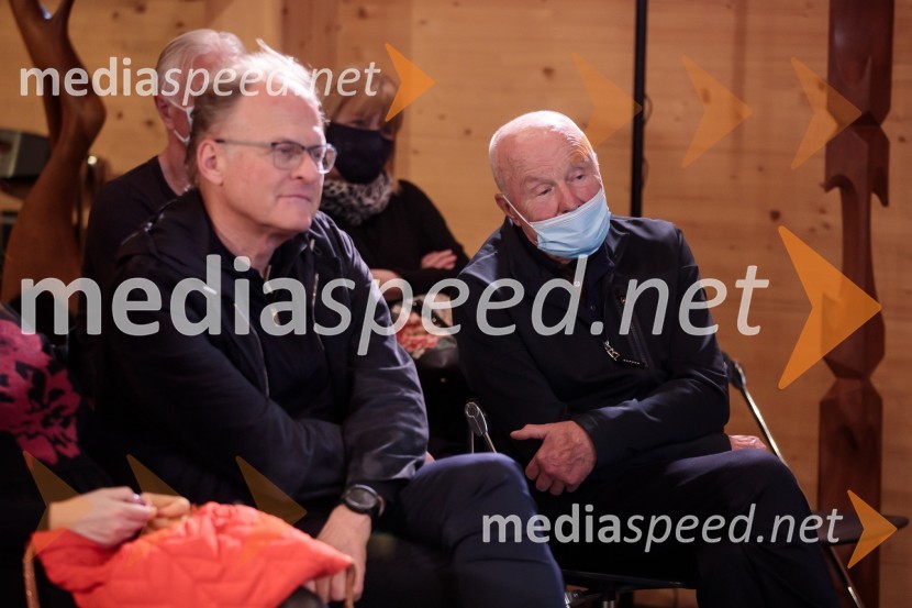  Janez  Škrabec, direktor Riko d.o.o., predsednik Slovensko-ruskega poslovnega sveta, častni konzul BelorusijeLado Ambrožič v pogovoru z Vesno Milek, Škrabčeva domačija