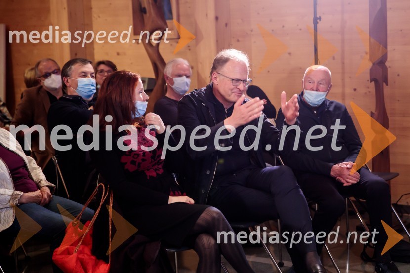  Janez  Škrabec, direktor Riko d.o.o., predsednik Slovensko-ruskega poslovnega sveta, častni konzul BelorusijeLado Ambrožič v pogovoru z Vesno Milek, Škrabčeva domačija