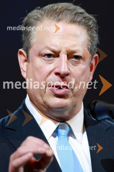 Al Gore, nekdanji ameriški podpredsednik in dobitnik Nobelove nagrade za mirAl Gore v Sloveniji na zabavi Diners Black Card