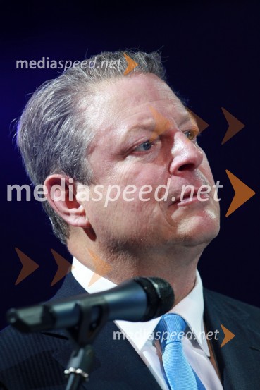 Al Gore, nekdanji ameriški podpredsednik in dobitnik Nobelove nagrade za mirAl Gore v Sloveniji na zabavi Diners Black Card