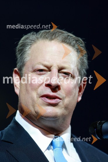 Al Gore, nekdanji ameriški podpredsednik in dobitnik Nobelove nagrade za mirAl Gore v Sloveniji na zabavi Diners Black Card