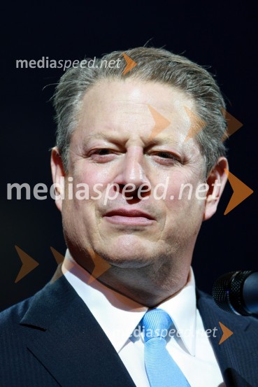 Al Gore, nekdanji ameriški podpredsednik in dobitnik Nobelove nagrade za mirAl Gore v Sloveniji na zabavi Diners Black Card