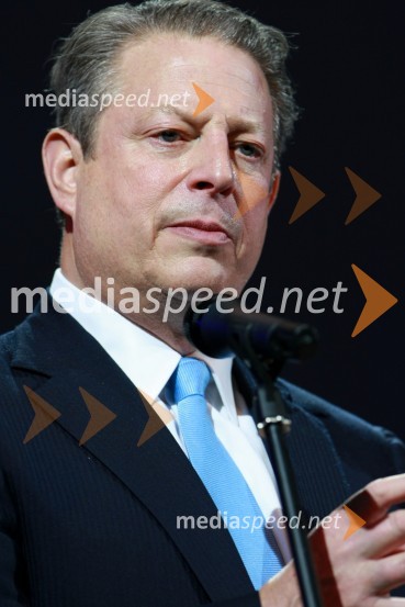 Al Gore, nekdanji ameriški podpredsednik in dobitnik Nobelove nagrade za mirAl Gore v Sloveniji na zabavi Diners Black Card