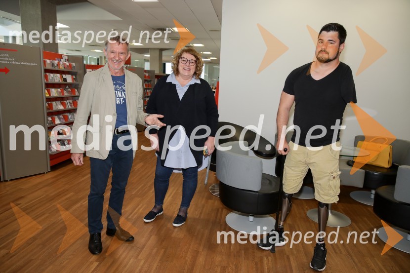  Tone Perčič, plezalni sopotnik Nejca Zaplotnika;  ... ;  Darko Đurić, upokojeni slovenski paraolimpijec, plavalecAlpinistični dnevnik Nejca Zaplotnika, predstavitev knjige