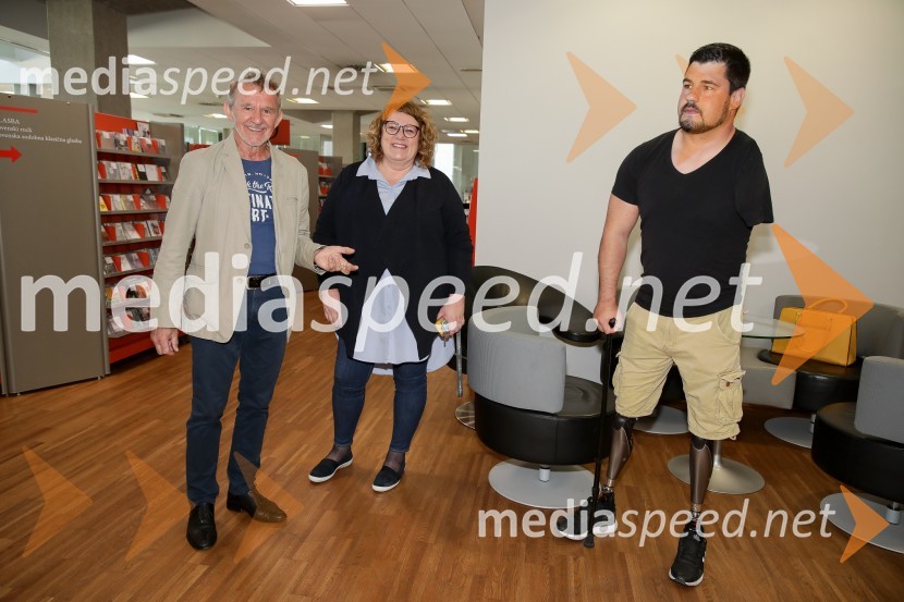  Tone Perčič, plezalni sopotnik Nejca Zaplotnika;  ... ;  Darko Đurić, upokojeni slovenski paraolimpijec, plavalecAlpinistični dnevnik Nejca Zaplotnika, predstavitev knjige