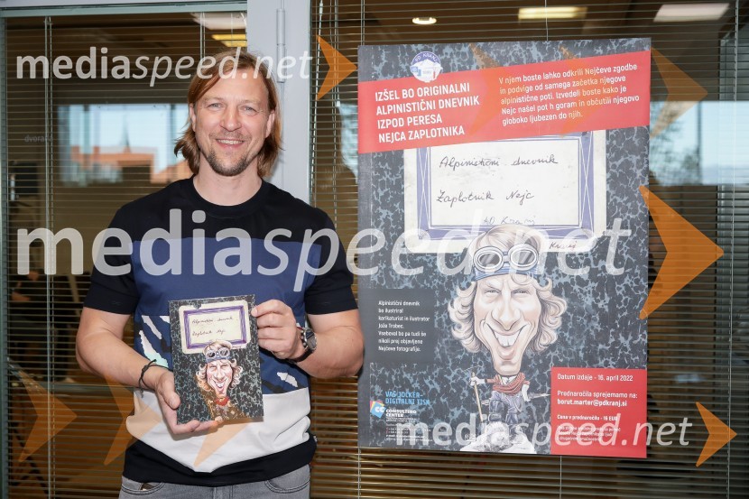  Primož Černilec, predsednik Planinskega društva Kranj Alpinistični dnevnik Nejca Zaplotnika, predstavitev knjige