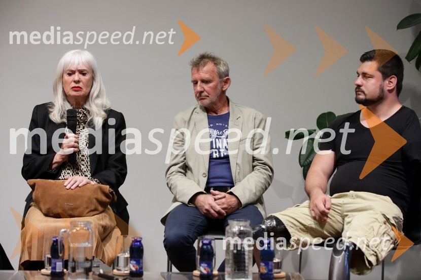  Mojca Zaplotnik Jamnik;  Tone Perčič, plezalni sopotnik Nejca Zaplotnika;  Darko Đurić, upokojeni slovenski paraolimpijec, plavalecAlpinistični dnevnik Nejca Zaplotnika, predstavitev knjige