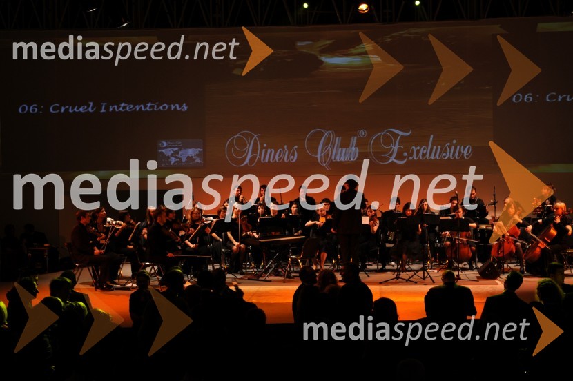 Al Gore v Sloveniji na zabavi Diners Black Card