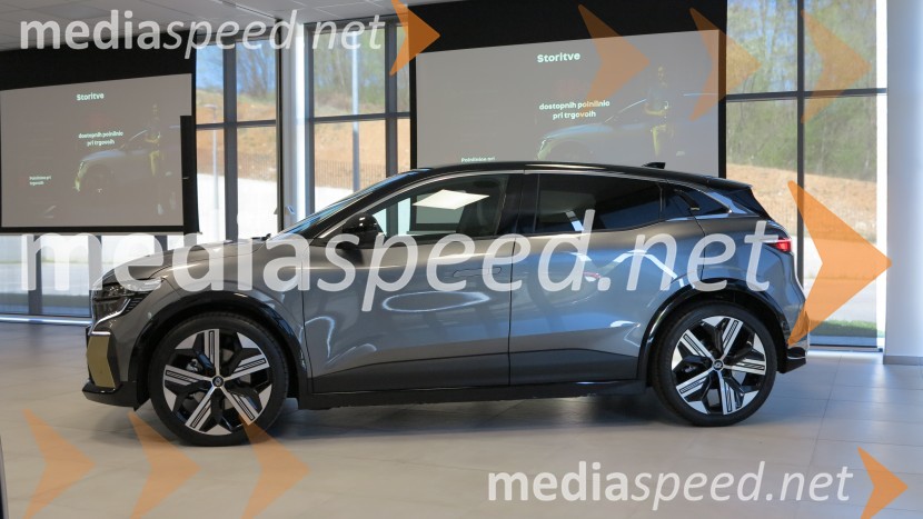 Renault Megane E-Tech electric, slovenska predstavitev