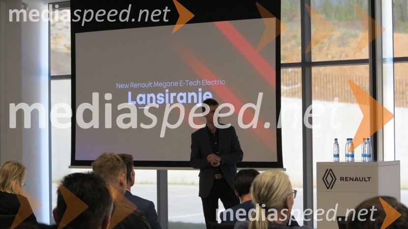 Renault Megane E-Tech electric, slovenska predstavitev