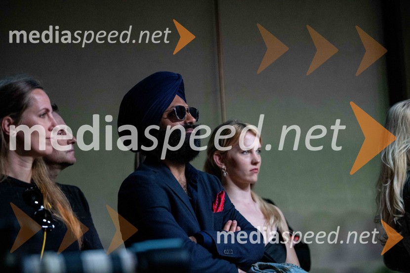  Mehtab Singh,  podjetnik, Marmorni Obok d.o.o.;  Manca CerarLjubljana Fashion Week (LJFW) 2022, modne revije, četrti dan