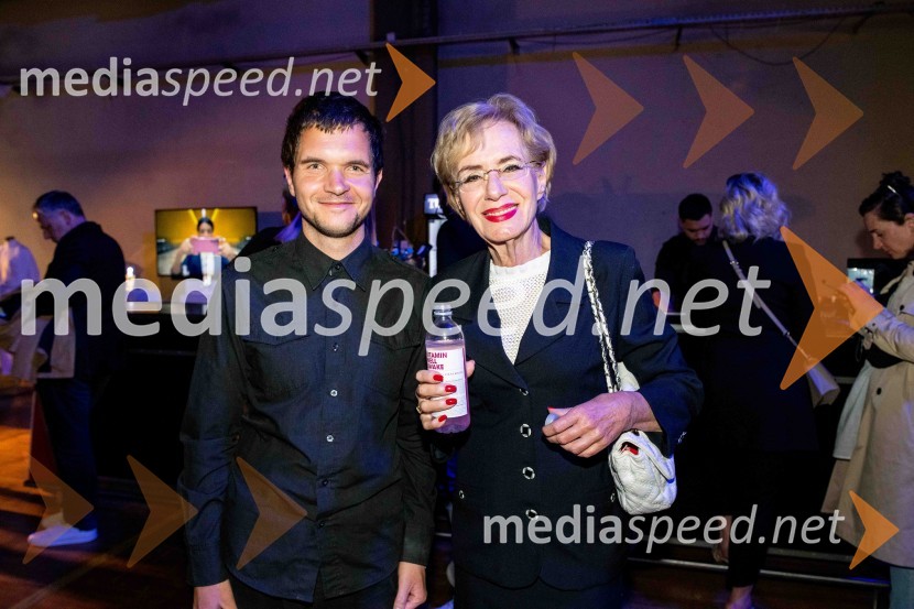  Matjaž Vidmar, umetnik;  Metka  Premerl, slavistkaLjubljana Fashion Week (LJFW) 2022, modne revije, četrti dan