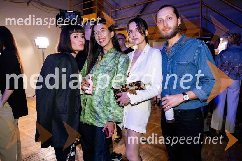  Jovana  Jovanovska;  Marija Stojkovska;  Anastasija Vraniskoska;  Vladimir PetrovskiLjubljana Fashion Week (LJFW) 2022, modne revije, četrti dan