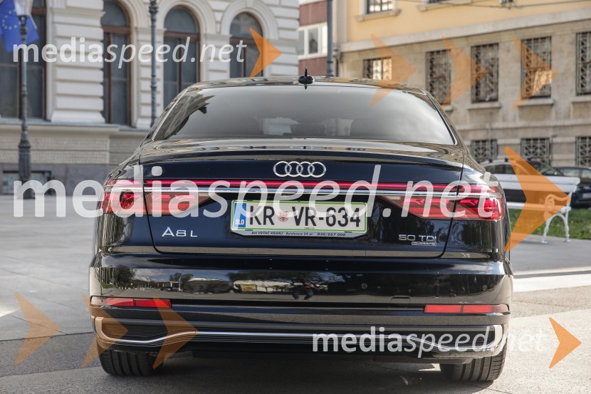 Audi A8, slovenska predstavitev
