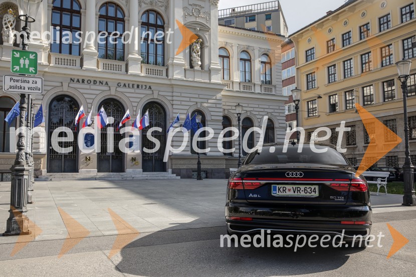 Audi A8, slovenska predstavitev