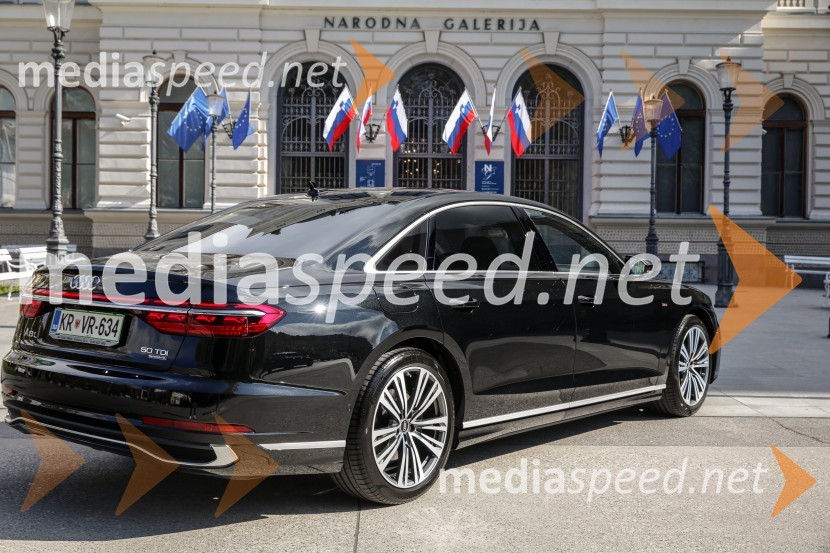 Audi A8, slovenska predstavitev