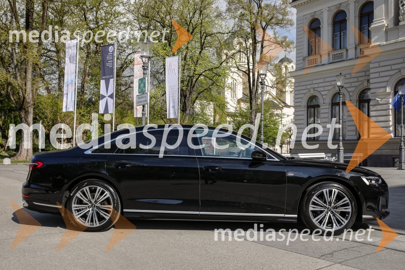 Audi A8, slovenska predstavitev