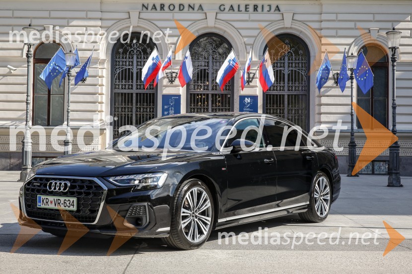 Audi A8, slovenska predstavitev