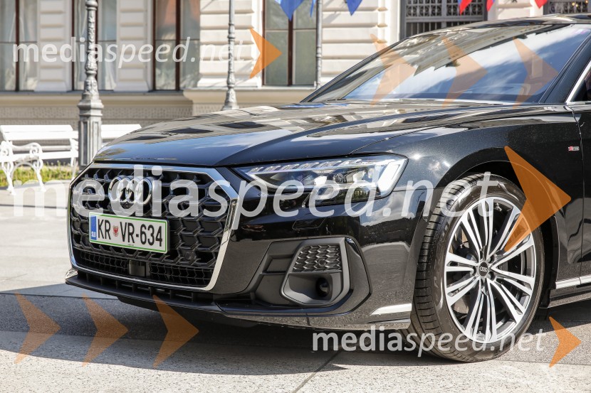 Audi A8, slovenska predstavitev