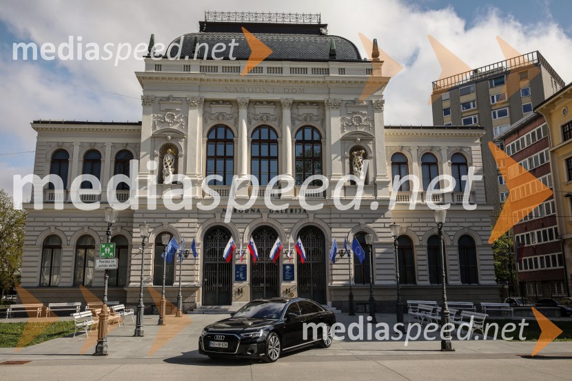 Audi A8, slovenska predstavitev