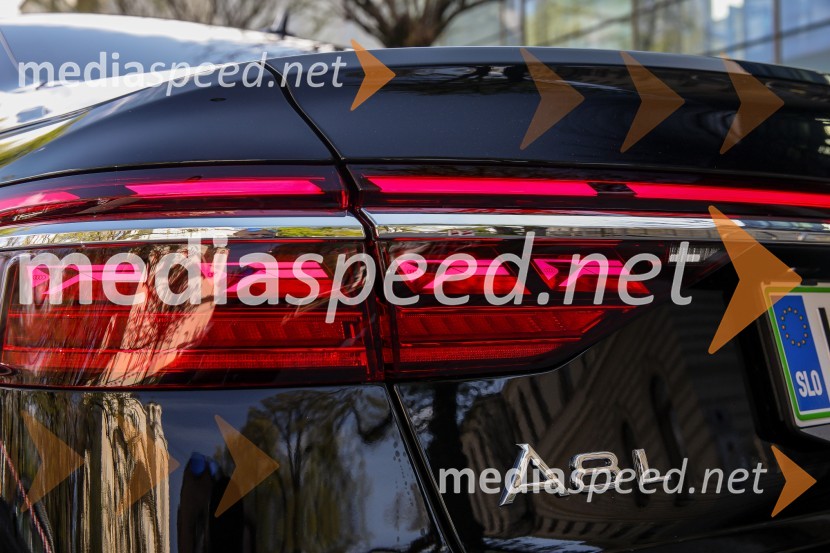 Audi A8, slovenska predstavitev