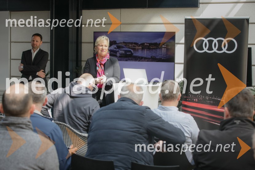 Audi A8, slovenska predstavitev