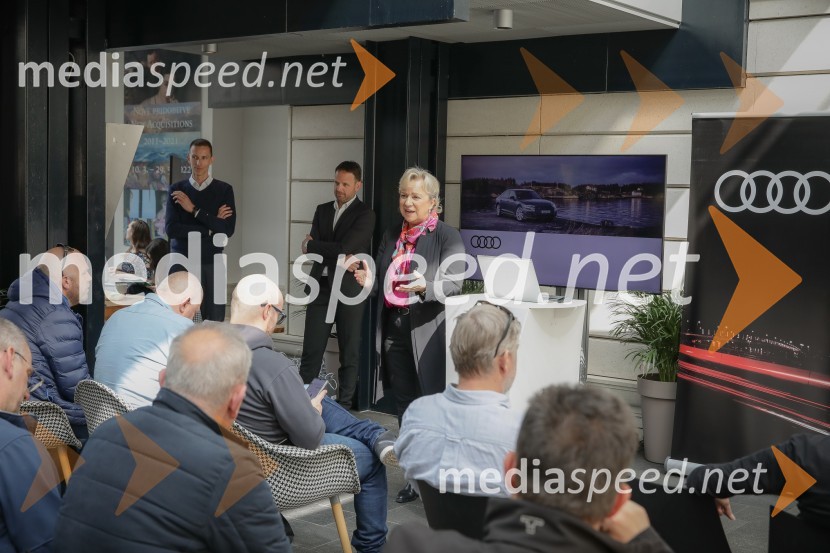 Audi A8, slovenska predstavitev