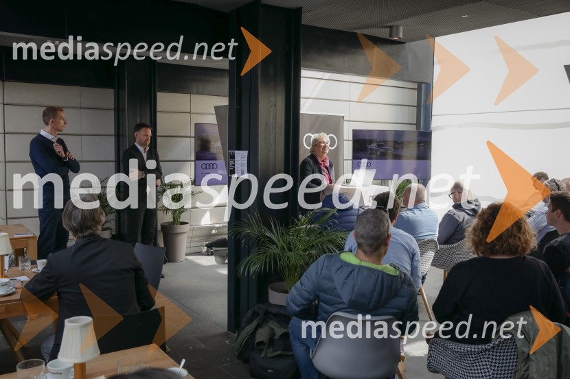 Audi A8, slovenska predstavitev