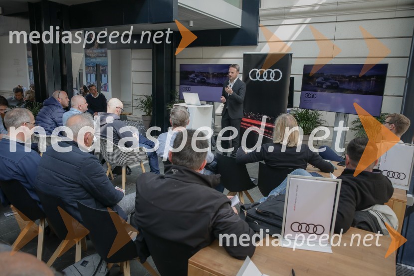 Audi A8, slovenska predstavitev