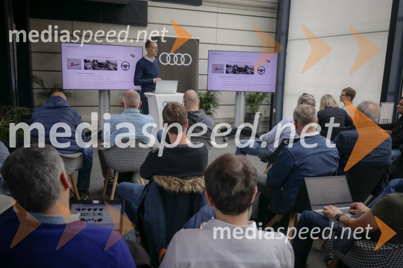 Audi A8, slovenska predstavitev