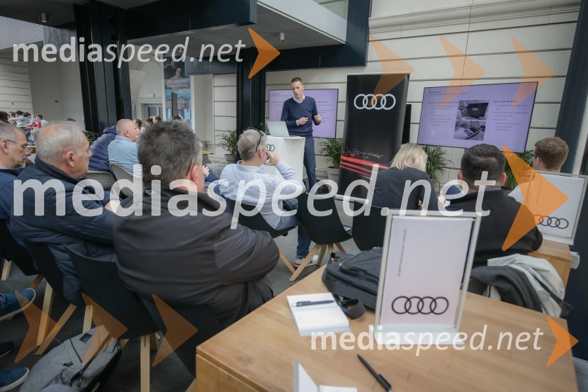 Audi A8, slovenska predstavitev