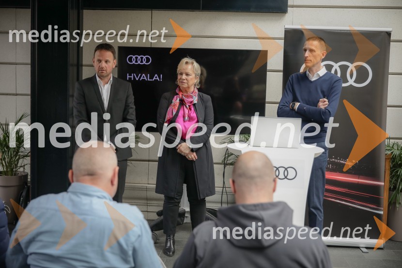 Audi A8, slovenska predstavitev