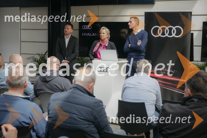 Audi A8, slovenska predstavitev