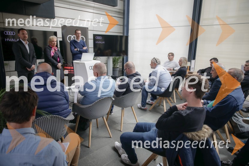 Audi A8, slovenska predstavitev