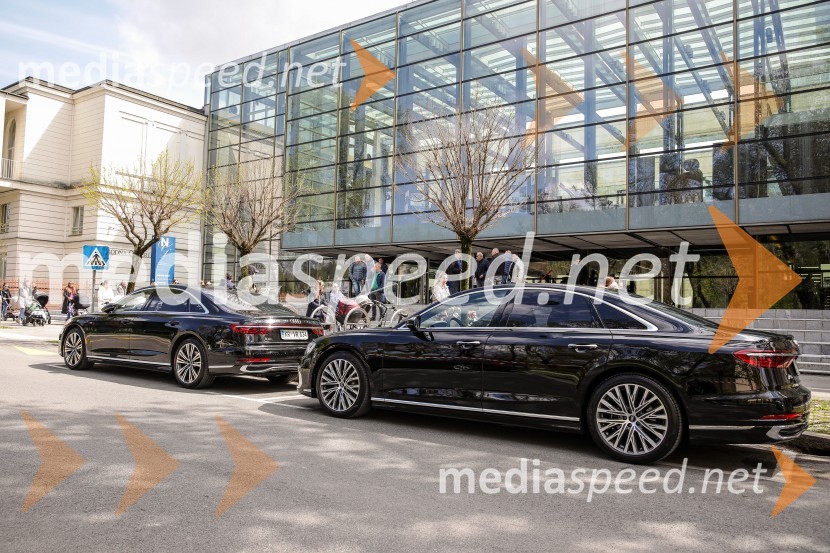 Audi A8, slovenska predstavitev