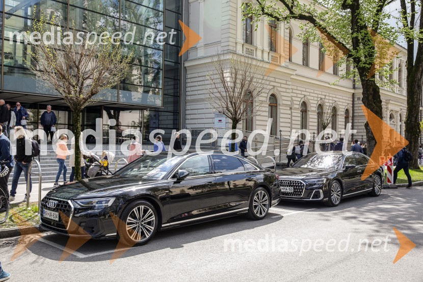 Audi A8, slovenska predstavitev