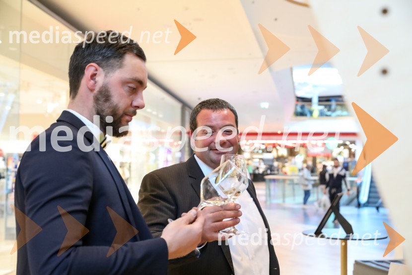  Aleksander Rigo, Rigo Vino;  Dušan  Mulec, Vinogradništvo MulecPubeci v centru Aleja Ljubljana