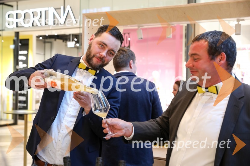  Aleksander Rigo, Rigo Vino;  Dušan  Mulec, Vinogradništvo MulecPubeci v centru Aleja Ljubljana