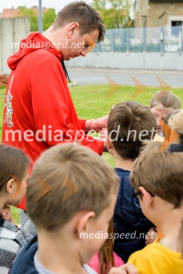 Rok Terkaj - Trkaj, raperTudi v občini Piran z novo 3D-zebro na šolski poti